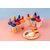 Set of 6 Plastic Reusable Rocket ice Pop Makers, Homemade Popsicle/Frozen Ice Cream/Kulfi Candy for Children  Adults