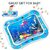 Jobber Inflatable Premium Baby Tummy Time Leakproof Water Play Mat Stimulating Play for Newborns Fun Activity Play Center Indoor and Outdoor Water Play Mat for Baby Random Design in a Safe and Enjoyable Water-Filled Environment (Multi Style)