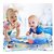 Jobber Inflatable Premium Baby Tummy Time Leakproof Water Play Mat Stimulating Play for Newborns Fun Activity Play Center Indoor and Outdoor Water Play Mat for Baby Random Design in a Safe and Enjoyable Water-Filled Environment (Multi Style)