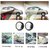 Pack of 2 Jobber 360 Blind Spot Car Mirror | 2 Inch Round HD Glass Frameless Convex Rear View Parking Mirror