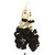 Bhavya sales Women's  Handmade Work Ethnic Hanging Cotton Pompom Bell Tassel Latkan for Saree Blouse and Lehenga - Pack of 2 (Multi)