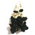 Bhavya sales Women's  Handmade Work Ethnic Hanging Cotton Pompom Bell Tassel Latkan for Saree Blouse and Lehenga - Pack of 2 (Multi)