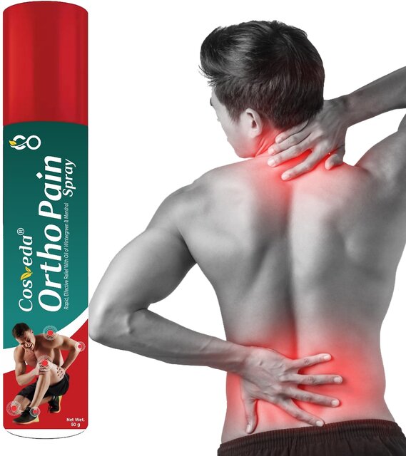 (Pack of 1) Cosveda Ortho Pain Relief Spray – 50ml | Fast Action Spray ...