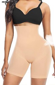 COURTIT'S Women Waist Shapewear with Anti Rolling Strip Tummy Control Tucker Waist Slimming Panties Shapewear Underwear