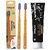 DENCRUS Charcoal Toothpaste And Octa Clean Bamboo Toothbrush (Pack of 2), Charcoal Oral Care Combo
