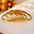 18k One Gram Gold Plated Traditional Designer Pack of 4 Bangle Set For Women