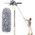 Flexible Microfiber Fan Duster with Long Handle | Dry Duster for Home and Ceiling Cleaning