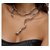 Trendy silver plated Adjustable Multi Uses Snake Necklace for women's
