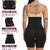 COURTIT'S Women Waist Shapewear with Anti Rolling Strip Tummy Control Tucker Slimming Panties Shapewear Underwear Black