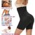COURTIT'S Women Waist Shapewear with Anti Rolling Strip Tummy Control Tucker Slimming Panties Shapewear Underwear Black
