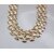 Trendy Twisted gold plated Neck chain with Earring for women