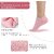 COURTIT'S Anti Crack Half-Length Silicone Foot Protector Moisturizing Silicone Socks Suitable for Men  Women Foot-Care