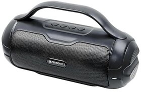 ZEBRONICS Sound Feast 40 Portable Bluetooth Speaker 8 Watts Dual 5.2cm Drivers Passive Radiator Upto 16 Hours Playback BTv5.3 | USB | mSD | FM | TWS Call Function Deep Bass (Black).