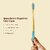 DENCRUS Orby Plus Bamboo Toothbrush For Adults (Red, Blue, Yellow, Lavender, Pink), Natural Soft Bristles