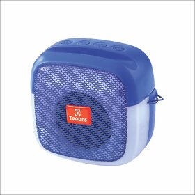 TP TROOPS  Dynamic Thunder Sound with Disco LED 5 W Bluetooth Speaker (Purple, Stereo Channel)-TP-3089-Purple