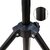 Digimate 6 Feet Height Adjustable Aluminum Alloy Portable Light Stand for Ring Light Tripod Ball Head  (Black, Supports)