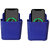 Multipurpose Wall Mount Mobile Holder, Charging Holder,Stationery Organizer (Pack of 2, Multicolor)