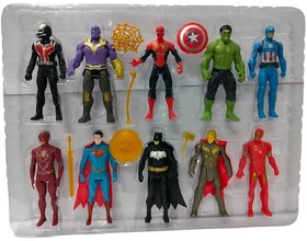 Avengers Action Figures Set of 10 pcs