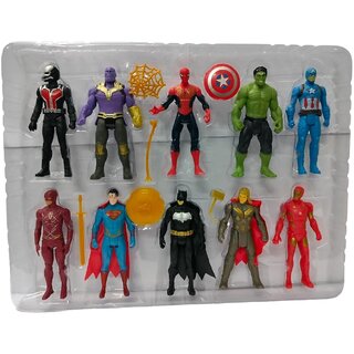 Avengers Action Figures Set of 10 pcs