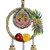 Shubh Labh Wall Hanging Toran  Decorative Latkan with Parrot, Flowers  Tassels (Set of 2)