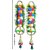 Decorative Toran Latkan with Artificial Flowers, Greenery  Hanging Parrot Design  Set of 2