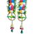 Decorative Toran Latkan with Artificial Flowers, Greenery  Hanging Parrot Design  Set of 2