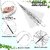 Clear Transparent, Durable Wind-Resistant Umbrella  Special For Windproof Umbrella for Rain-Decoration for Outdoor Even