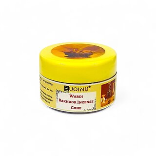 EUQINU Wardi Bakhoor Long Lasting Aroma Incense Cone - 25g