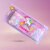 Unicorn Pencil Pouch with 2 Compartments  for Girls in School  College  Perfect Pouch for Unicorn Lovers  Pack of 1