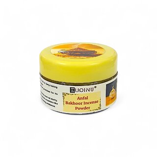 EUQINU Anfal Bakhoor Long Lasting Aroma Incense Powder - 25g