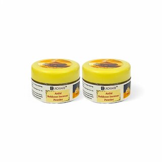 EUQINU Anfal Bakhoor Incense Powder For Rich, Soothing Scent, Calm, Relaxing Atmosphere - (Pack Of 2) 25g