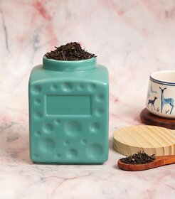 Ceramic Storage Jar with Lid, Kitchen Container Set of 1