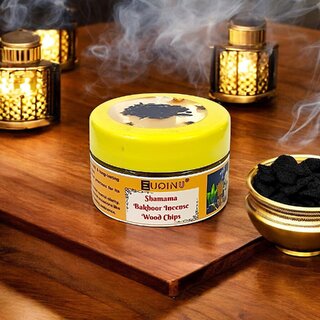 EUQINU Shamama Premium Incense Wood Chips Long-Lasting  Luxurious  - 25gm