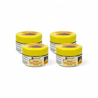 EUQINU Khususi Bakhoor Long Lasting Aroma Incense Powder - 25g (Pack Of 4)