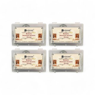 EUQINU Mamool Bakhoor Incense Sticks For Rich, Soothing Scent, Calm, Relaxing Atmosphere - (Pack Of 4) 48g