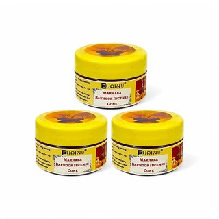 EUQINU Marhaba Bakhoor Incense Cone For Rich, Soothing Scent, Calm, Relaxing Atmosphere - (Pack Of 3) 25g