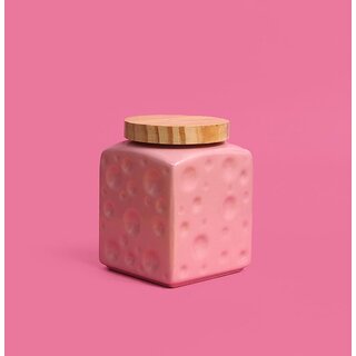 Ceramic Storage Jar with Lid, Kitchen Container Pack of 1