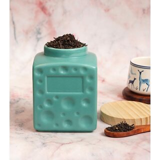 Ceramic Storage Jar with Lid, Kitchen Container Set of 1