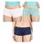 Ginash Cotton Elastane Women's Boyleg Pantie (Pack of 3)
