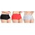 Ginash Cotton Elastane Women's Boyleg Pantie (Pack of 3)