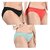 Ginash Cotton Elastane Women's Bikini Pantie (Pack of 3)
