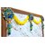 Peacock Design Decorative Door Toran with Yellow Marigold Flowers and Tassels