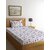 Ambra Linens 140 TC Cotton Single Cartoon Flat Bedsheet (Pack of 1, Red)