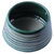 Handpainted Ceramic Outdoor Ghorga Planter Pack of 1, Green Flower Pot for Home/Kitchen/Balcony