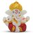 Handcrafted Red Lord Pandal Ganesha Marble Idol Murti and Statue for Mandir