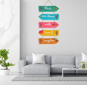 Tiny Shiny Wooden Wall Hanging For Living Room Bedroom Kitchen Office Gift Decoration