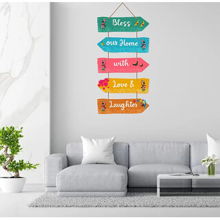 Tiny Shiny Wooden Wall Hanging For Living Room Bedroom Kitchen Office Gift Decoration