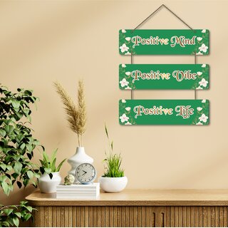 Tiny Shiny Motivational Art Wooden Wall Hanging for Living Room/Bedroom/Office Gift Decoration