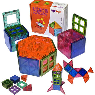 POPTOP magnetic tiles toy 26 pieces