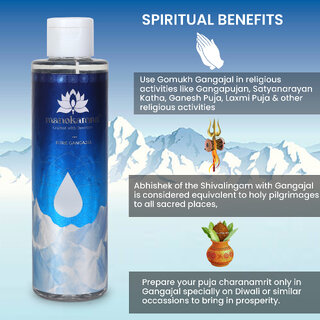 Manokamna Pure Gangajal for Puja Need Blessed Ganga Jal Collected from Har Ki Pauri Haridwar (200ml - Pack of 1)